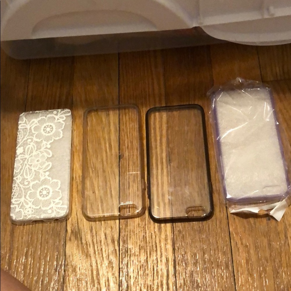 iPhone 6 cases some new some used set of 4